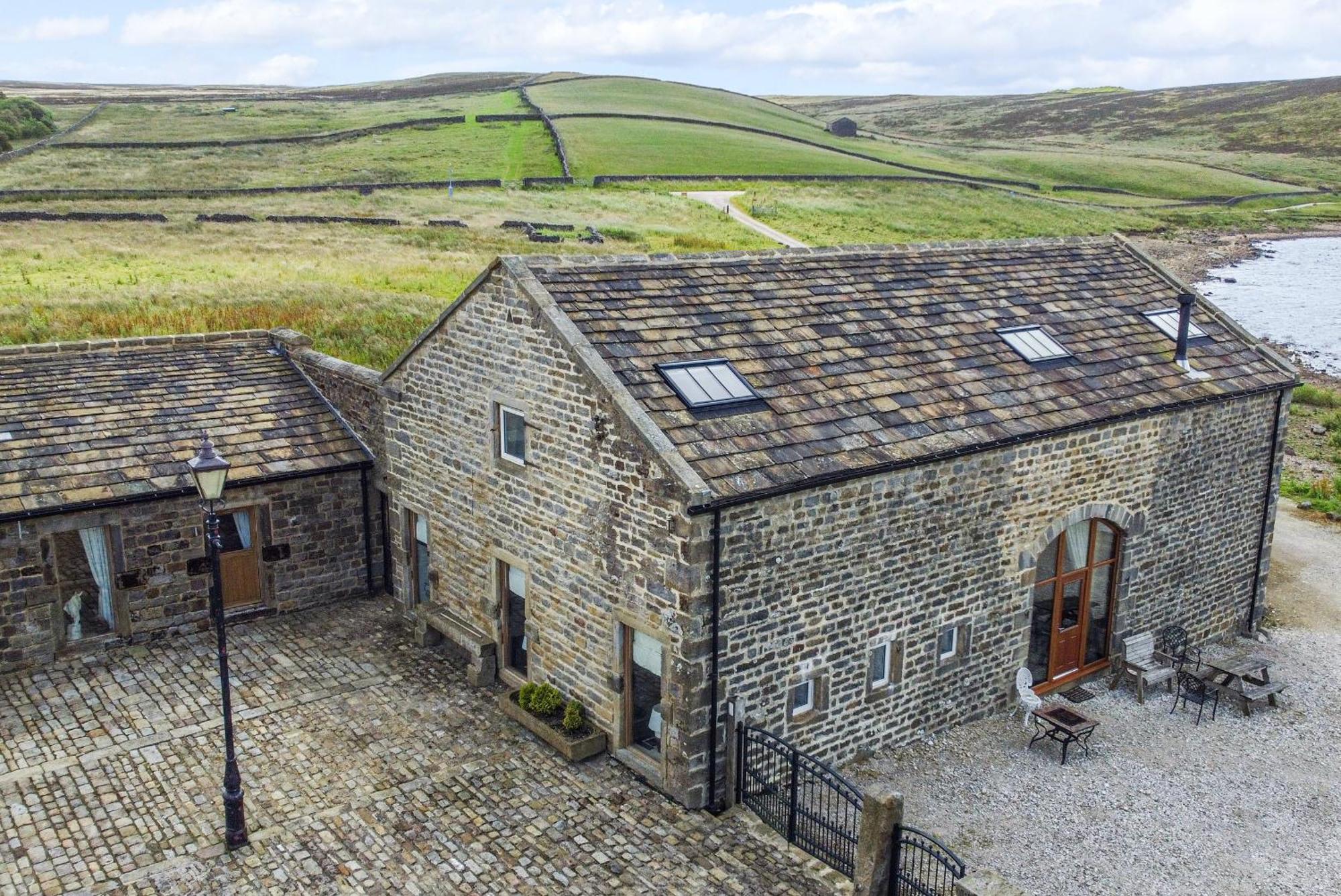 Villa Snave Barn à Skipton Extérieur photo